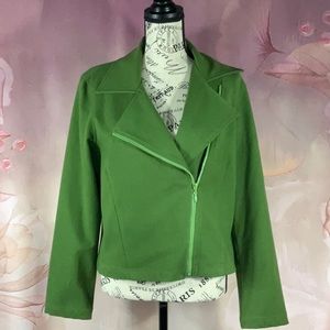 CATHERINE STEWART Short Doubled Breasted Zip Jacket